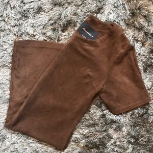 Brown Suede Mini Dress